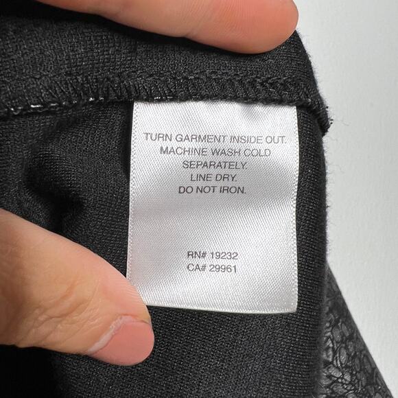 ALFRED DUNNER Petite Metallic Snakeskin Full Zip Up Jacket Black Silver Size 12P - Picture 6 of 9